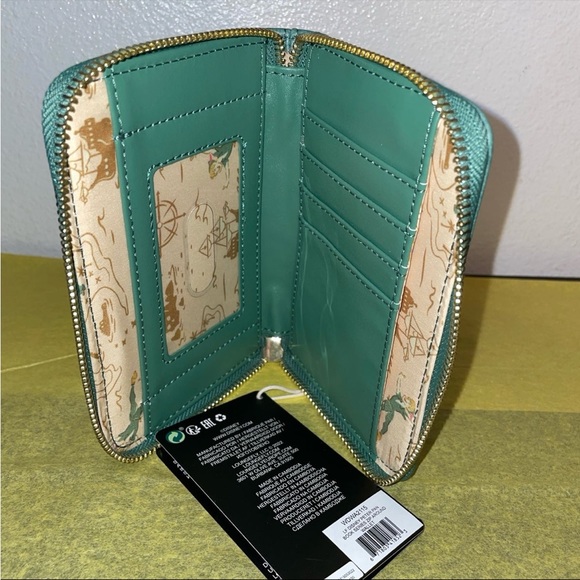 Loungefly Disney Peter Pan Book Series Convertible Crossbody Backpack and Wallet - Picture 6 of 16